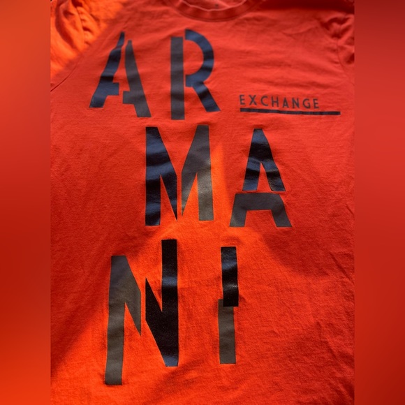 ARMANI EXCHANGE OLIVE DRAB SLIM LOGO TEE - Picture 3 of 5